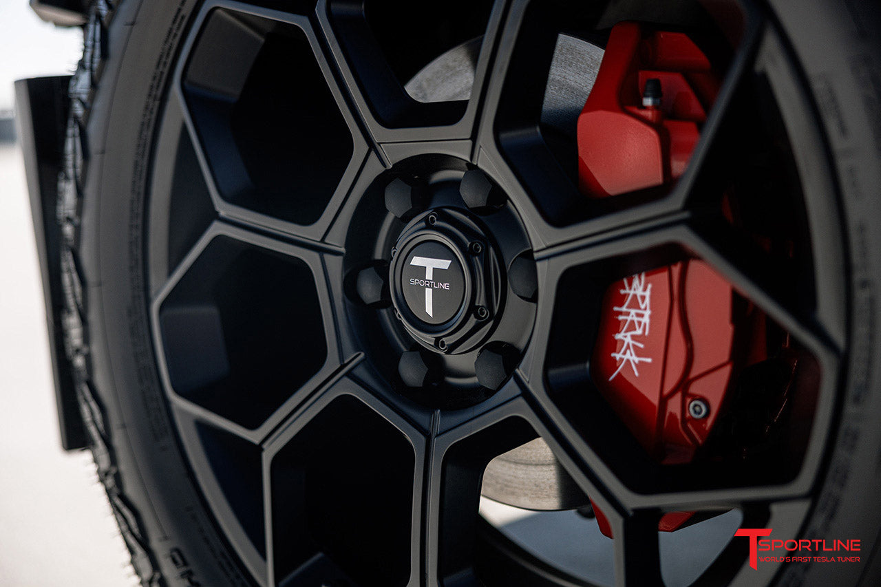 Tesla Cybertruck Brake Caliper Color Change (Custom Painted)