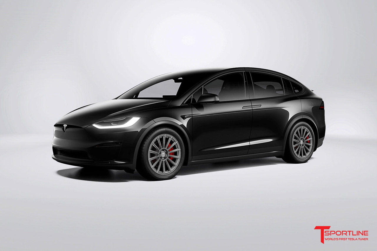 MX114 21" Tesla Model X Long Range & Plaid Wheel (Set of 4)