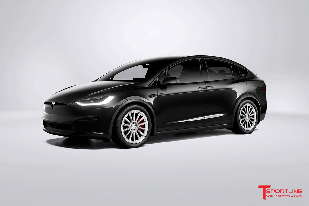 MX114 21" Tesla Model X Long Range & Plaid Wheel (Set of 4)