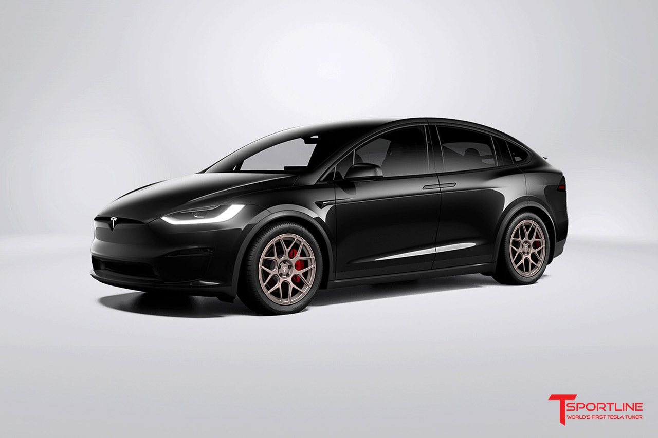 MX117 21" Tesla Model X Long Range & Plaid Wheel (Set of 4)