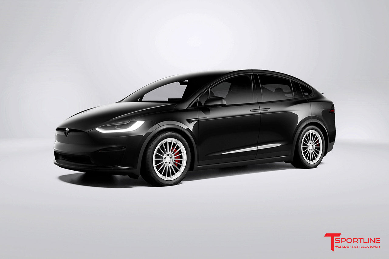 MX118 21" Tesla Model X Long Range & Plaid Wheel (Set of 4)