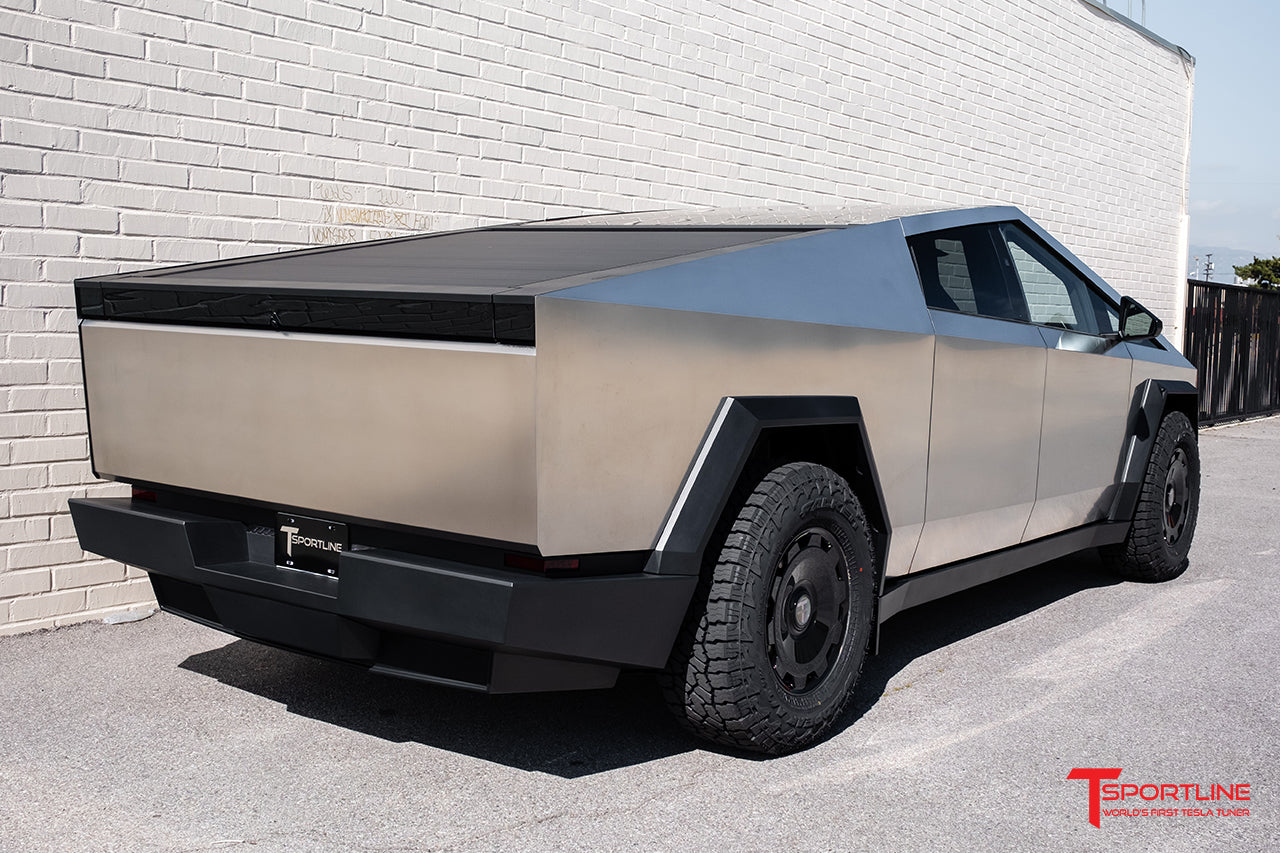 CTM 18" Tesla Cybertruck Fully Forged Monoblock Tesla Wheel and Tire Package (Set of 4)