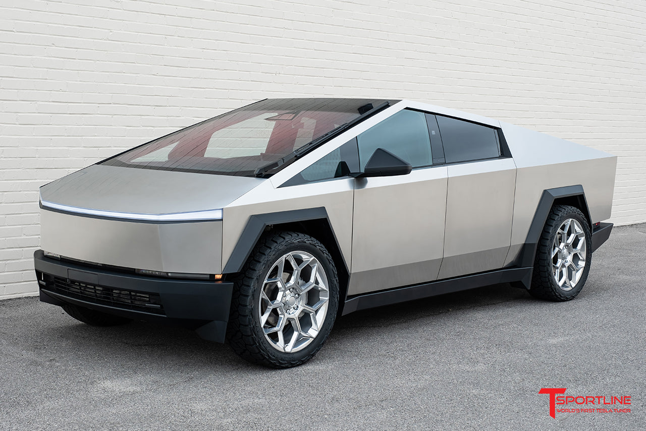 CT7 24" Tesla Cybertruck Fully Forged Lightweight Tesla Wheel (Set of 4)