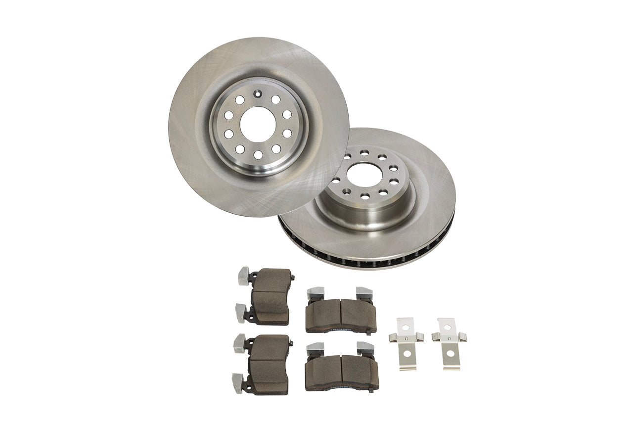 Tesla Model S / X "Dust & Rust Free" Replacement Brake Rotor and Pad Set