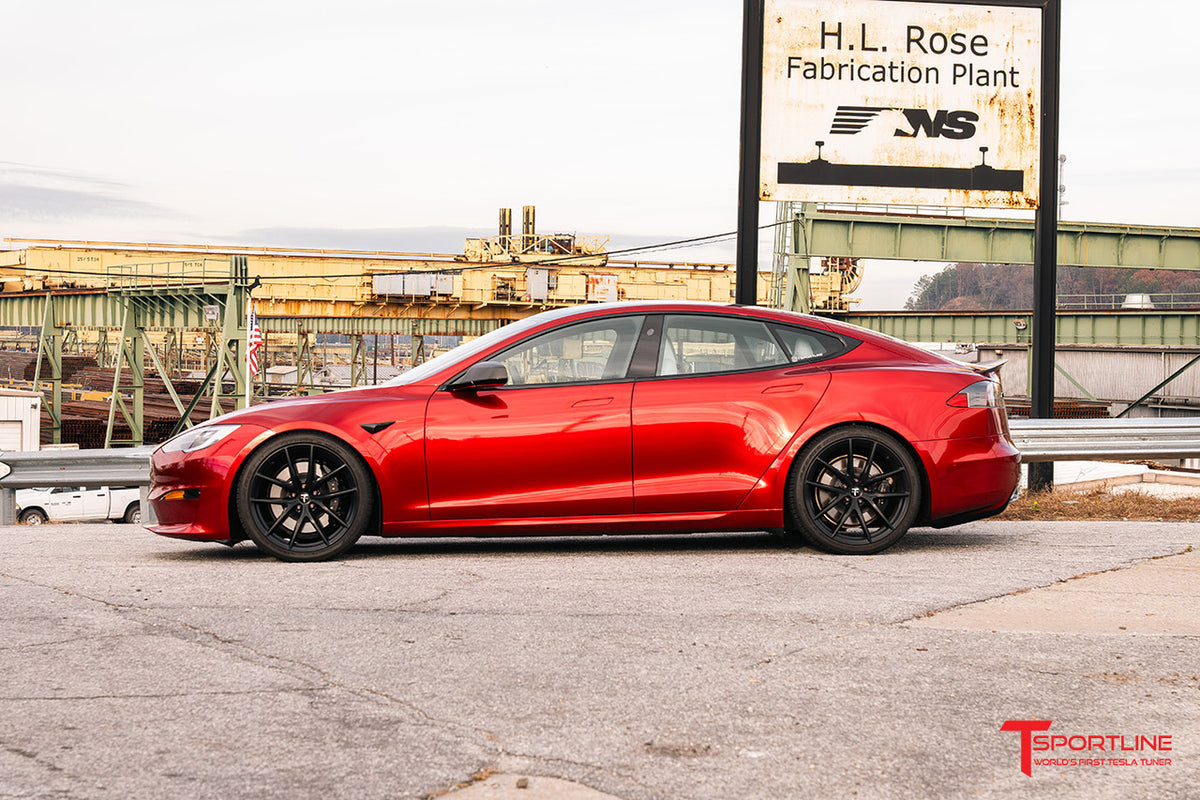 TSF 21&quot; Tesla Model S Long Range &amp; Plaid Replacement Wheel and Tire