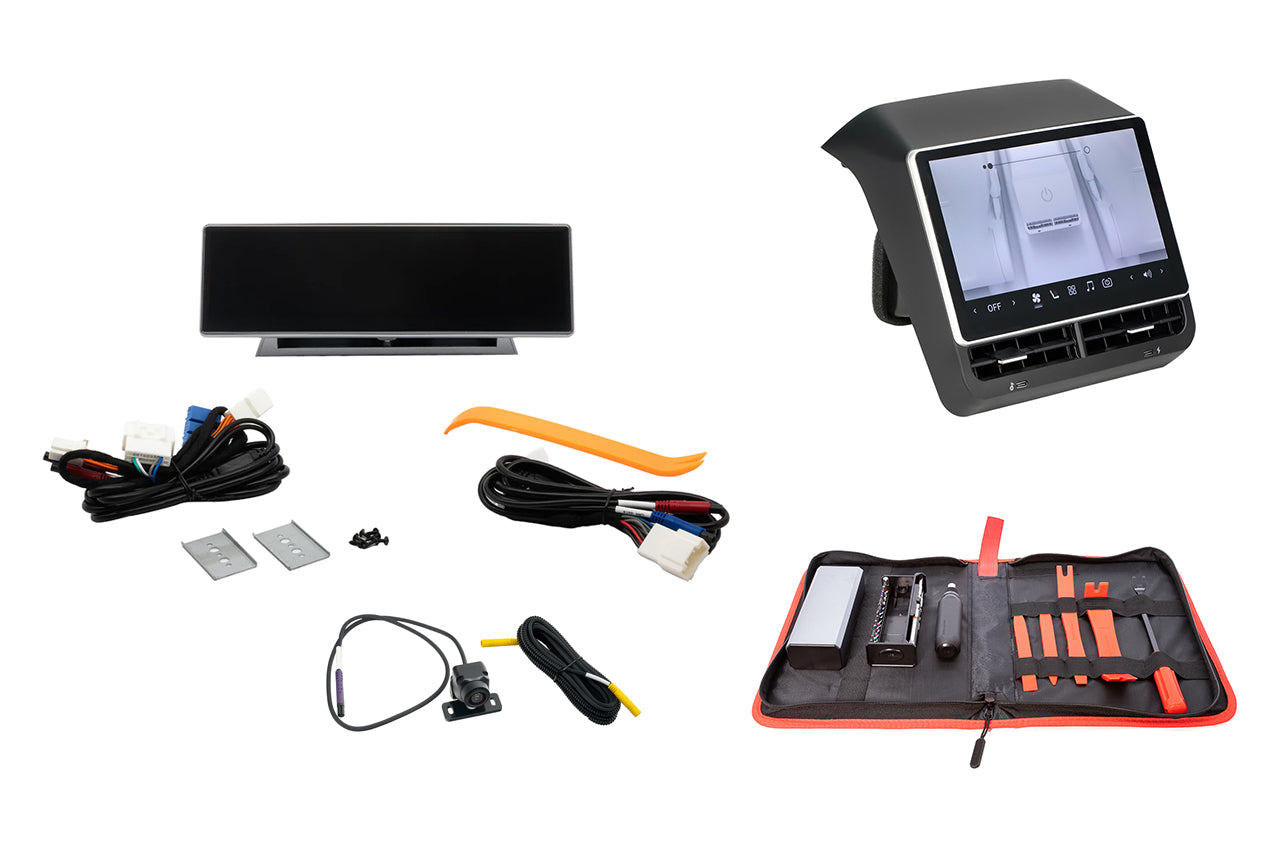 Tesla Model 3 & Y MSX-Entertainment 4.0 Rear Touch Screen with Bluetooth Audio, Apple CarPlay / AirPlay & Streaming Apps