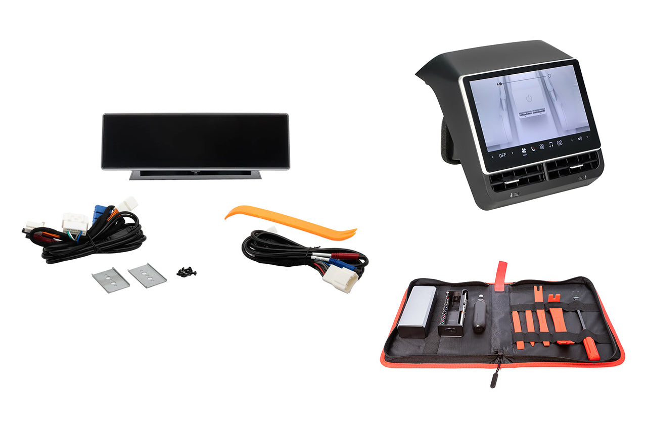 Tesla Model 3 & Y MSX-Entertainment 4.0 Rear Touch Screen with Bluetooth Audio, Apple CarPlay / AirPlay & Streaming Apps