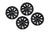 T310d Tesla Model 3 RangeMaxx Directional Uberturbine Styled Aero Wheel Cover Set for 18" Factory Tesla Wheel