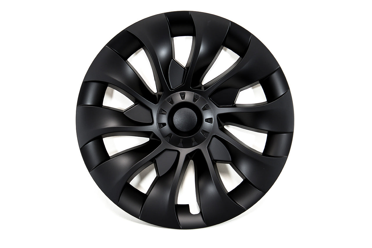 T310d Tesla Model 3 RangeMaxx Directional Uberturbine Styled Aero Wheel Cover Set for 18" Factory Tesla Wheel