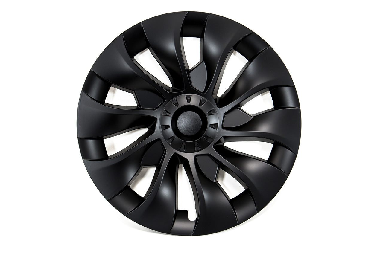 T310d Tesla Model 3 RangeMaxx Directional Uberturbine Styled Aero Wheel Cover Set for 18" Factory Tesla Wheel