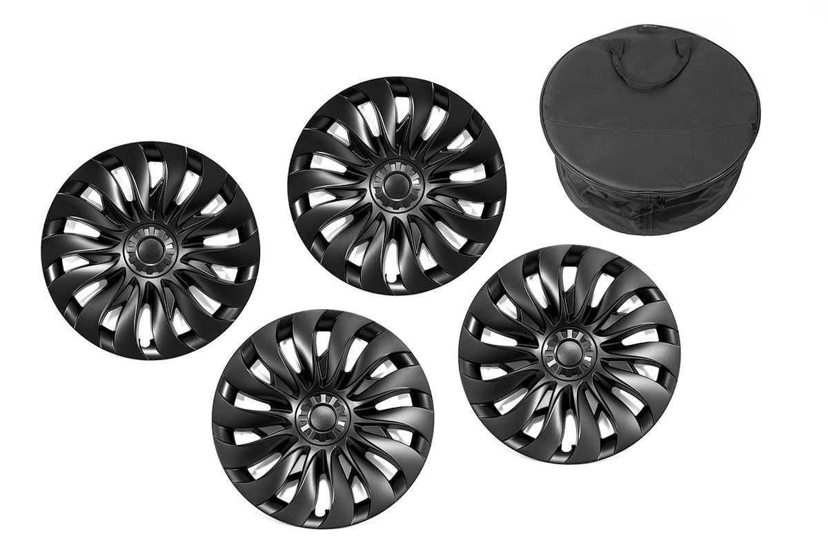 T314d Tesla Model 3 Highland RangeMaxx Directional Uberturbine Styled Aero Wheel Cover Set for 18&quot; Factory Tesla Wheel