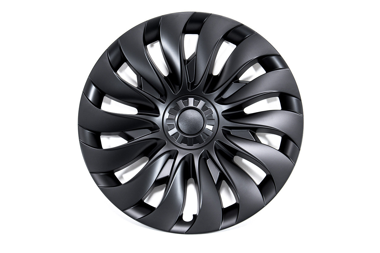 T314d Tesla Model 3 Highland RangeMaxx Directional Uberturbine Styled Aero Wheel Cover Set for 18" Factory Tesla Wheel