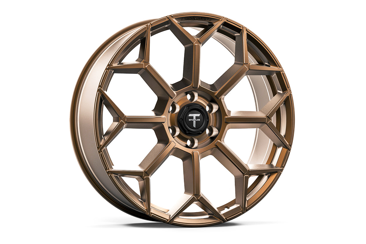 TC8 24" Tesla Cybertruck Flow Forged Monoblock Tesla Wheel (Set of 4)