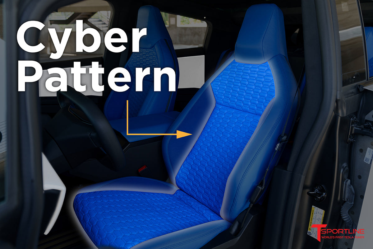Tesla Cybertruck Seat Upgrade Kit Configurator Seat Insert Style