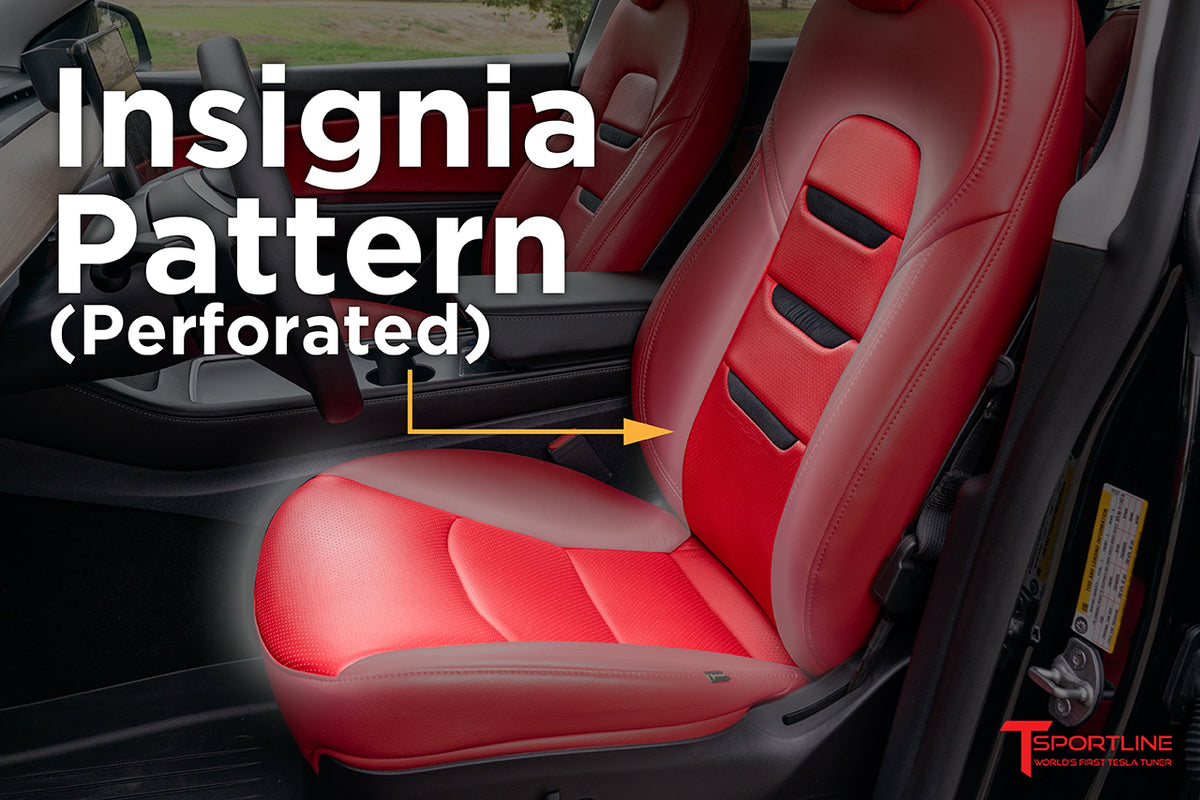 Tesla Model Y Seat Upgrade Kit Configurator Seat Insert Style