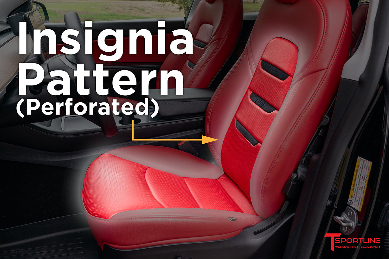 Tesla Model Y Seat Upgrade Kit Configurator Seat Insert Style