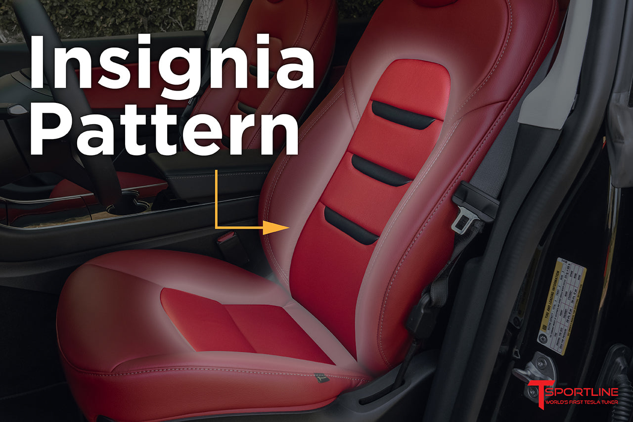 Tesla Model Y Seat Upgrade Kit Configurator Seat Insert Style