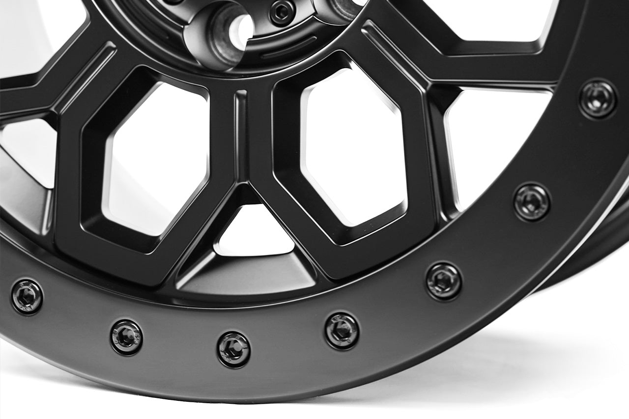 CTRB 18" Tesla Cybertruck Beadlock Off Road Forged Wheel (Set of 4)