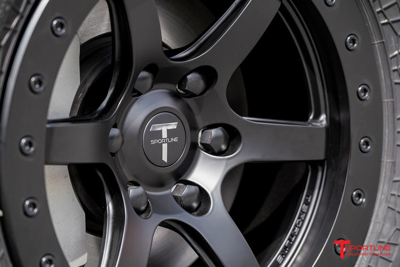 CT6B 18" Tesla Cybertruck Beadlock Off Road Forged Wheel (Set of 4)