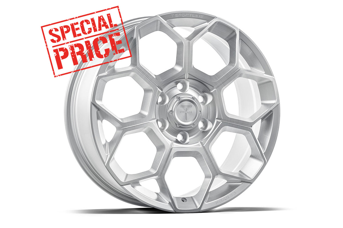 Tesla Cybertruck CT7 24&quot; Fully Forged Lightweight Tesla Wheel (Set of 4) Open Box Special!