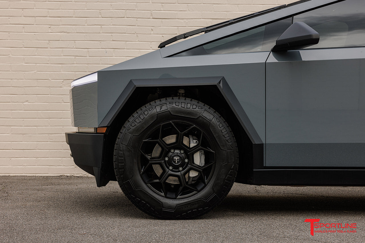 CT7 20" Tesla Cybertruck Fully Forged Lightweight Tesla Replacement Wheel and Tire