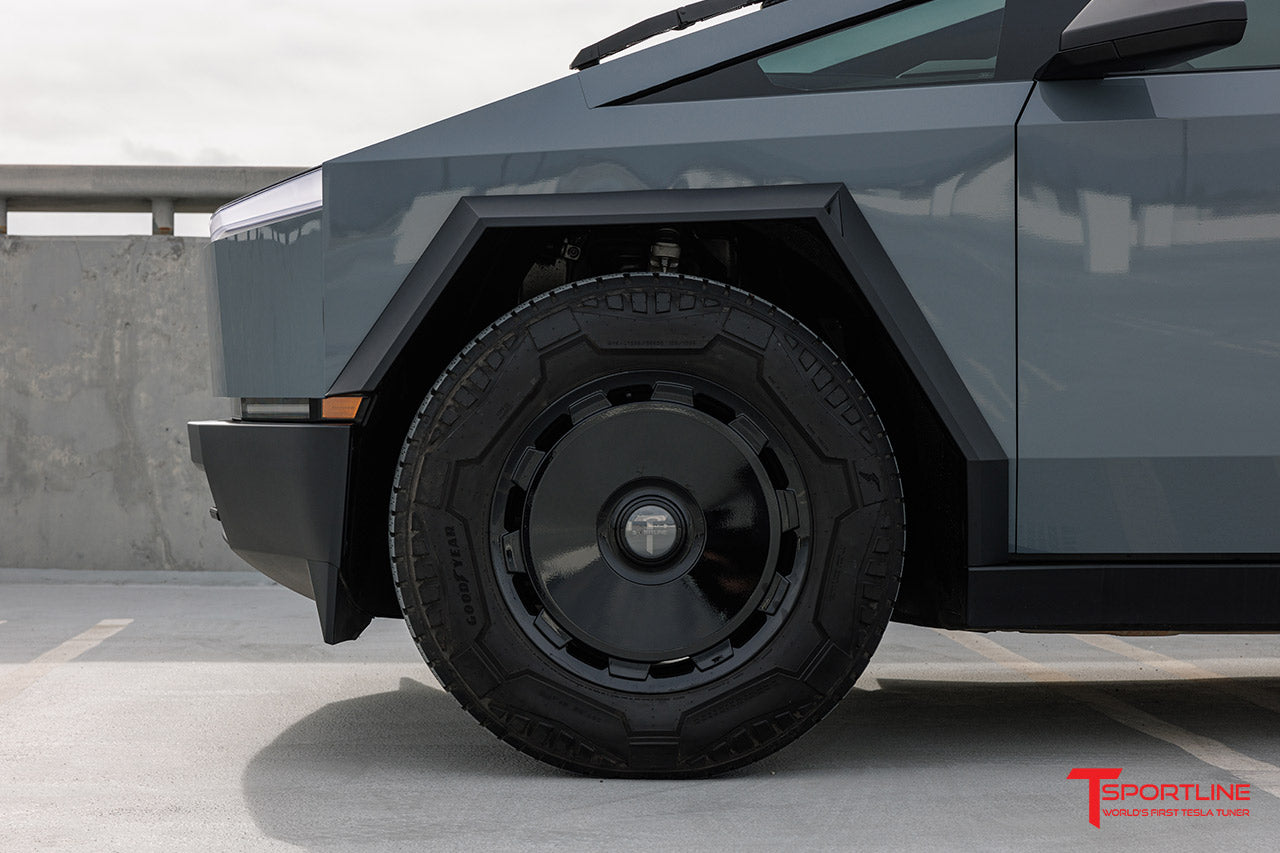 CTM 20" Tesla Cybertruck Fully Forged Monoblock Tesla Wheel and Tire Package (Set of 4)