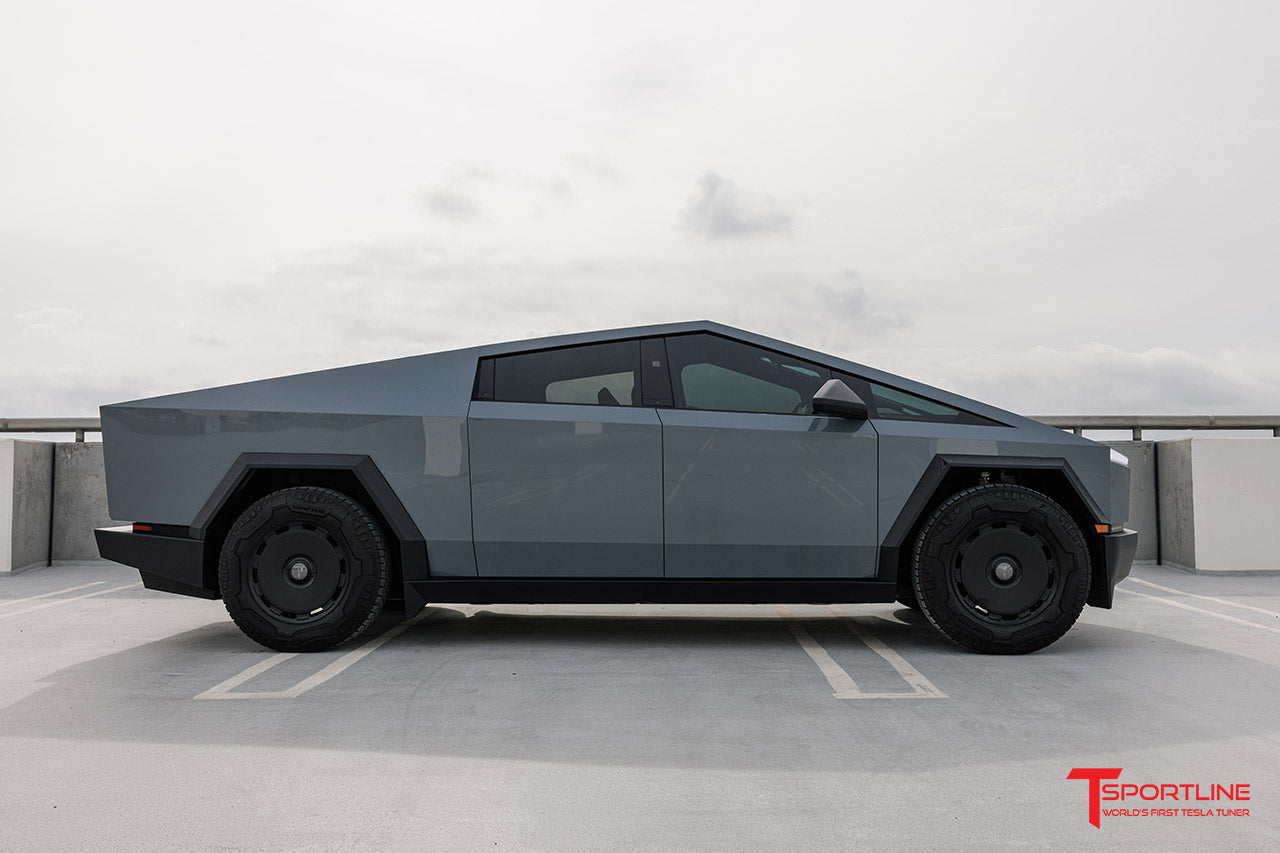 CTM 20" Tesla Cybertruck Fully Forged Monoblock Tesla Wheel and Tire Package (Set of 4)