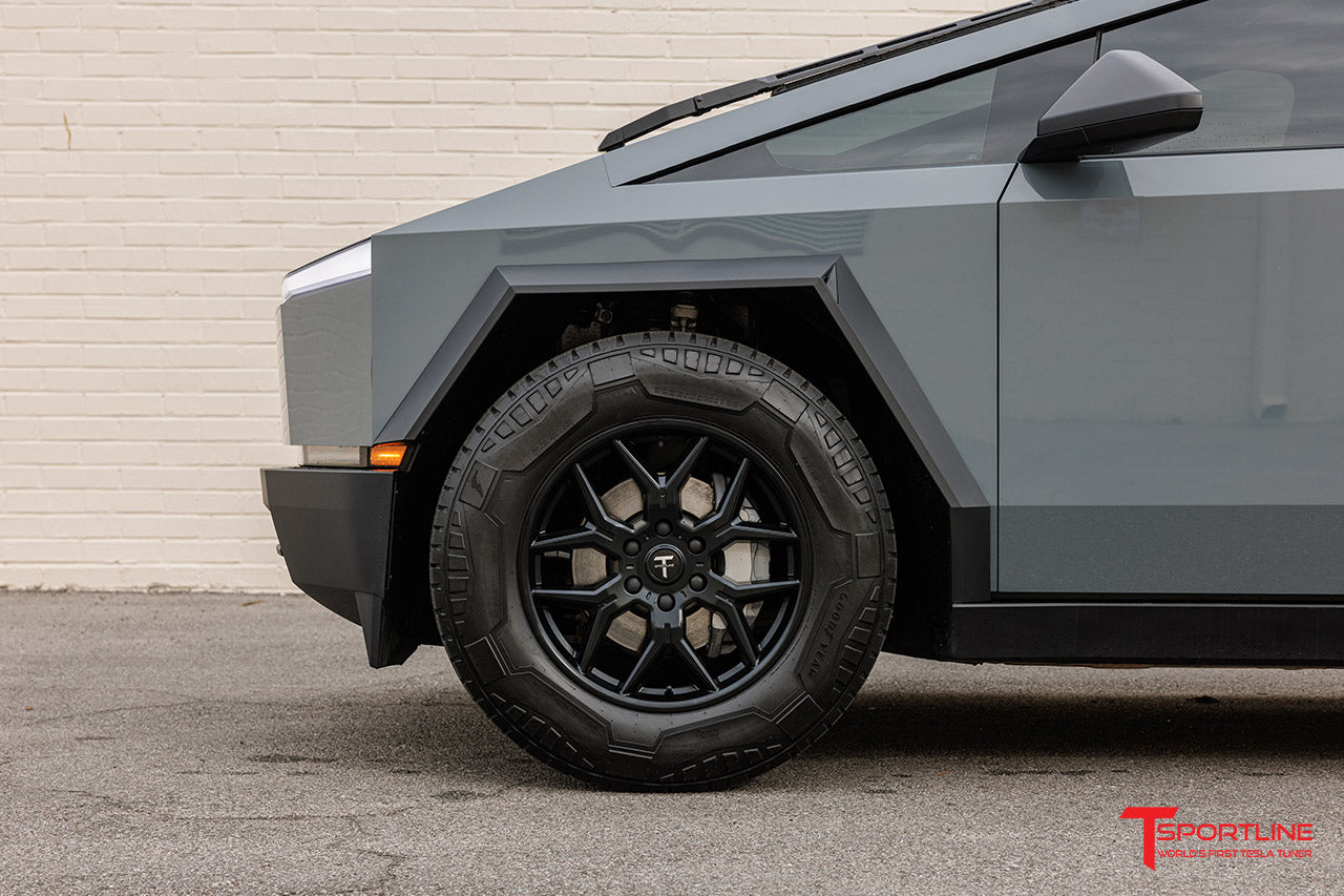 Super Saver Tesla Cybertruck Winter Snow Tire and AeroMaxx 20" Wheel Package (Set of 4)