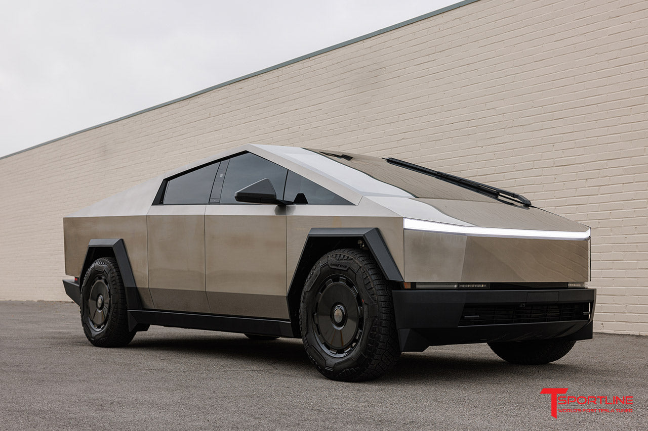 CTM 20" Tesla Cybertruck Fully Forged Monoblock Tesla Wheel and Tire Package (Set of 4)