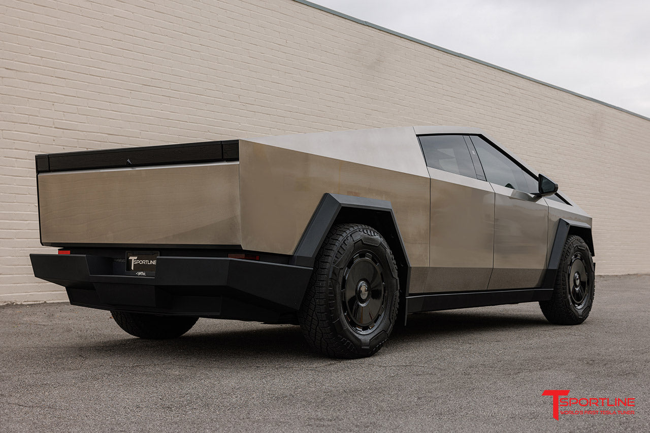 CTM 20" Tesla Cybertruck Fully Forged Monoblock Tesla Wheel and Tire Package (Set of 4)