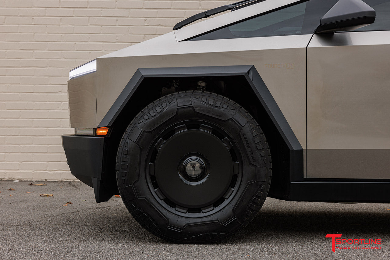 CTM 20" Tesla Cybertruck Fully Forged Monoblock Tesla Wheel and Tire Package (Set of 4)