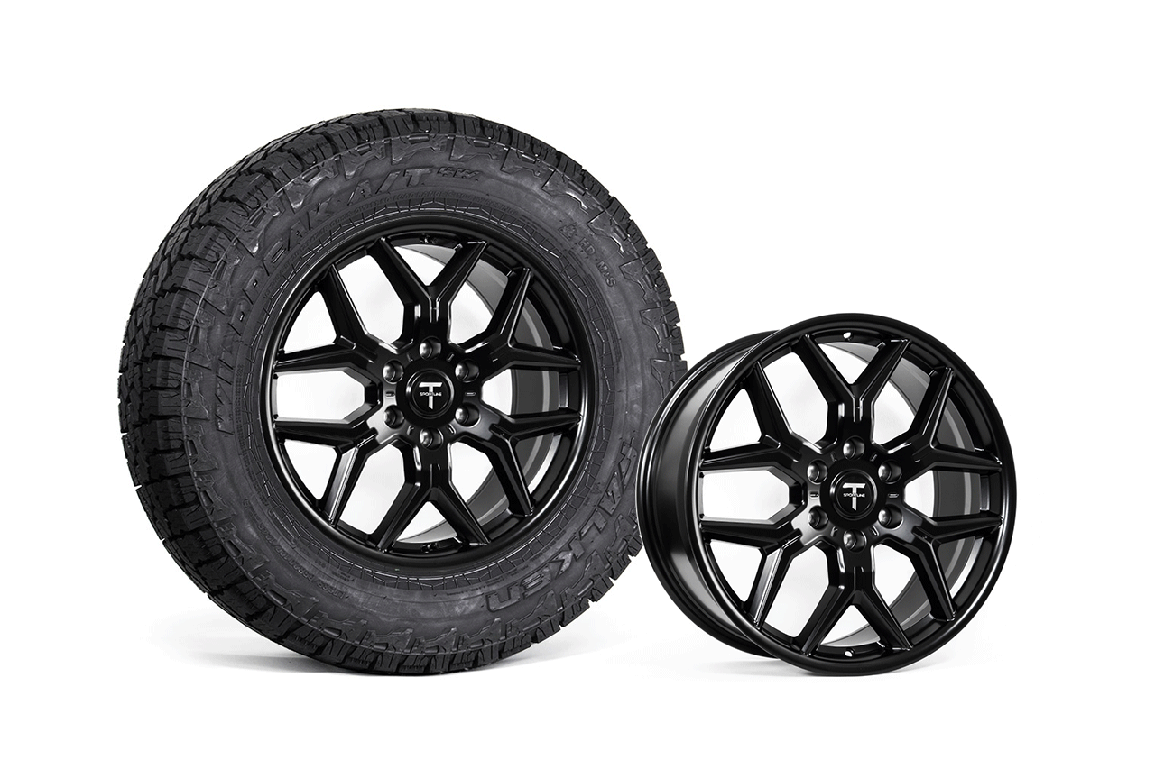 TCT 20" Tesla Cybertruck AeroMaxx Wheels and Tire Packages (Set of 4)
