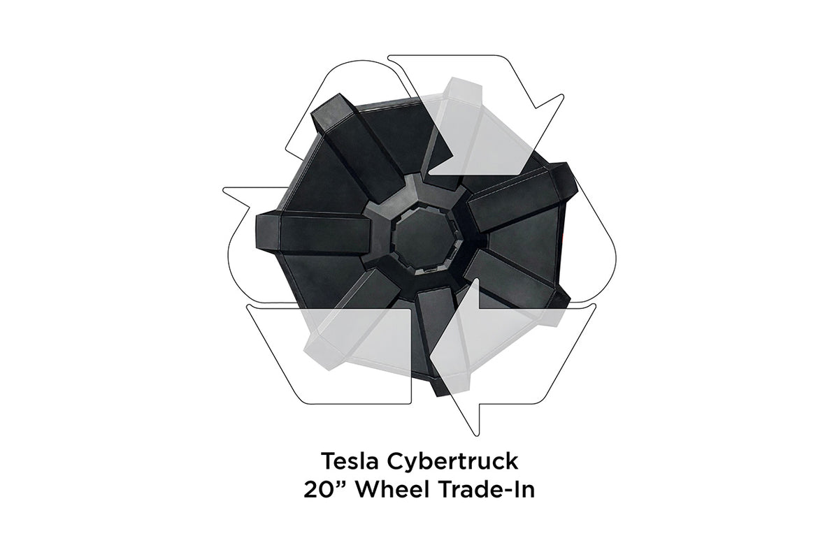 $400 REBATE! Trade-In Your Factory Tesla Cybertruck 20&quot; Wheels (click for details)