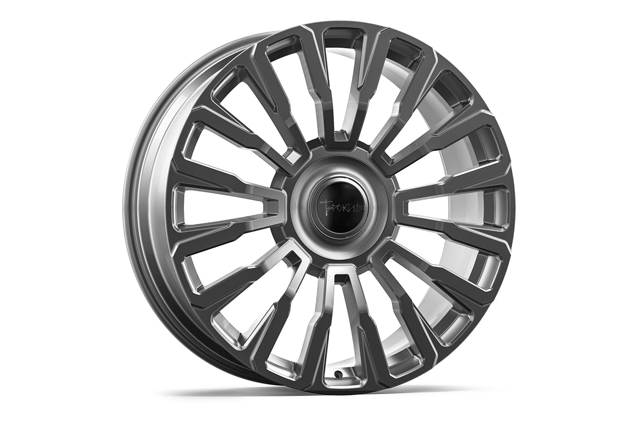 CT8 24" Tesla Cybertruck Fully Forged Monoblock Tesla Wheel (Set of 4)