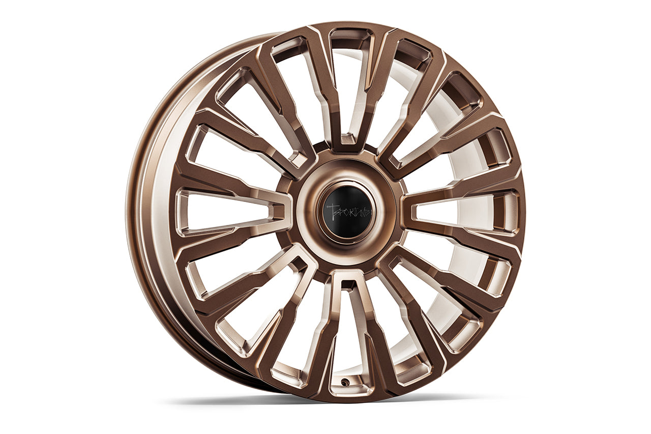 CT8 24" Tesla Cybertruck Fully Forged Monoblock Tesla Wheel (Set of 4)