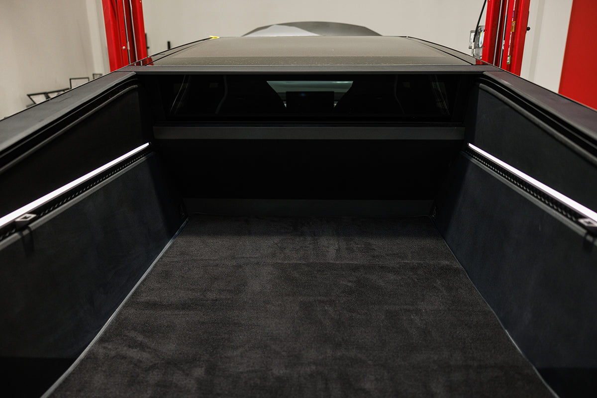 Tesla Cybertruck Precision Fitment Carpet Bed &amp; Tailgate Mats