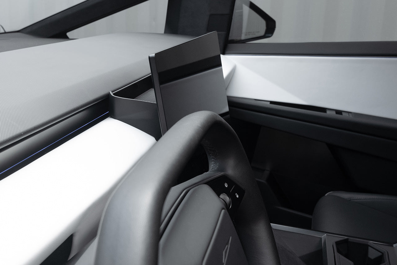 Tesla Cybertruck Center Screen Rear Area Organizer & Sun Glasses Storage Tray