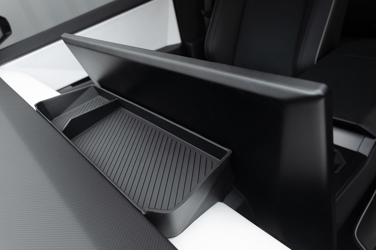 Tesla Cybertruck Center Screen Rear Area Organizer & Sun Glasses Storage Tray