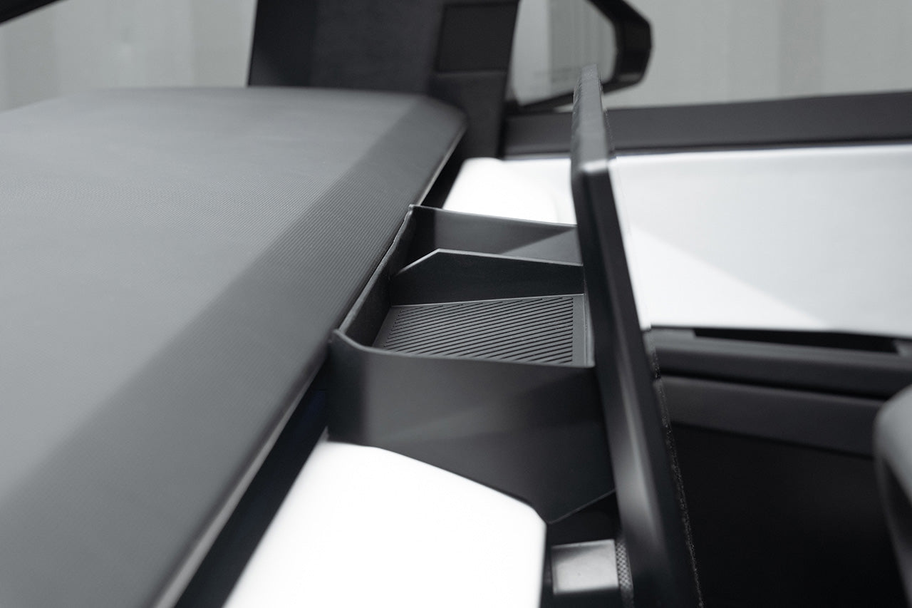 Tesla Cybertruck Center Screen Rear Area Organizer & Sun Glasses Storage Tray