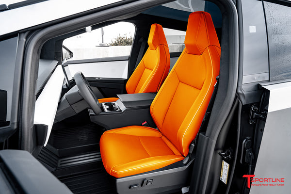 Tesla Cybertruck Custom Interior Program Phase 3: Front and Rear Seats ...