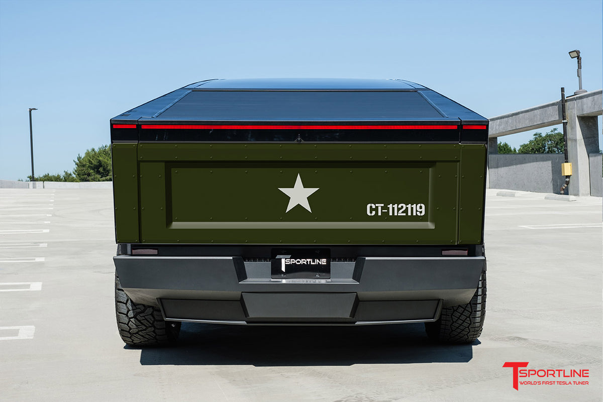 Tesla Cybertruck Custom Printed Wrap Kits