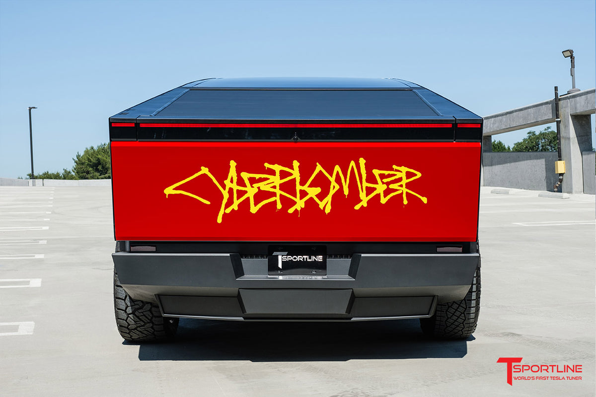 Tesla Cybertruck Custom Printed Wrap Kits