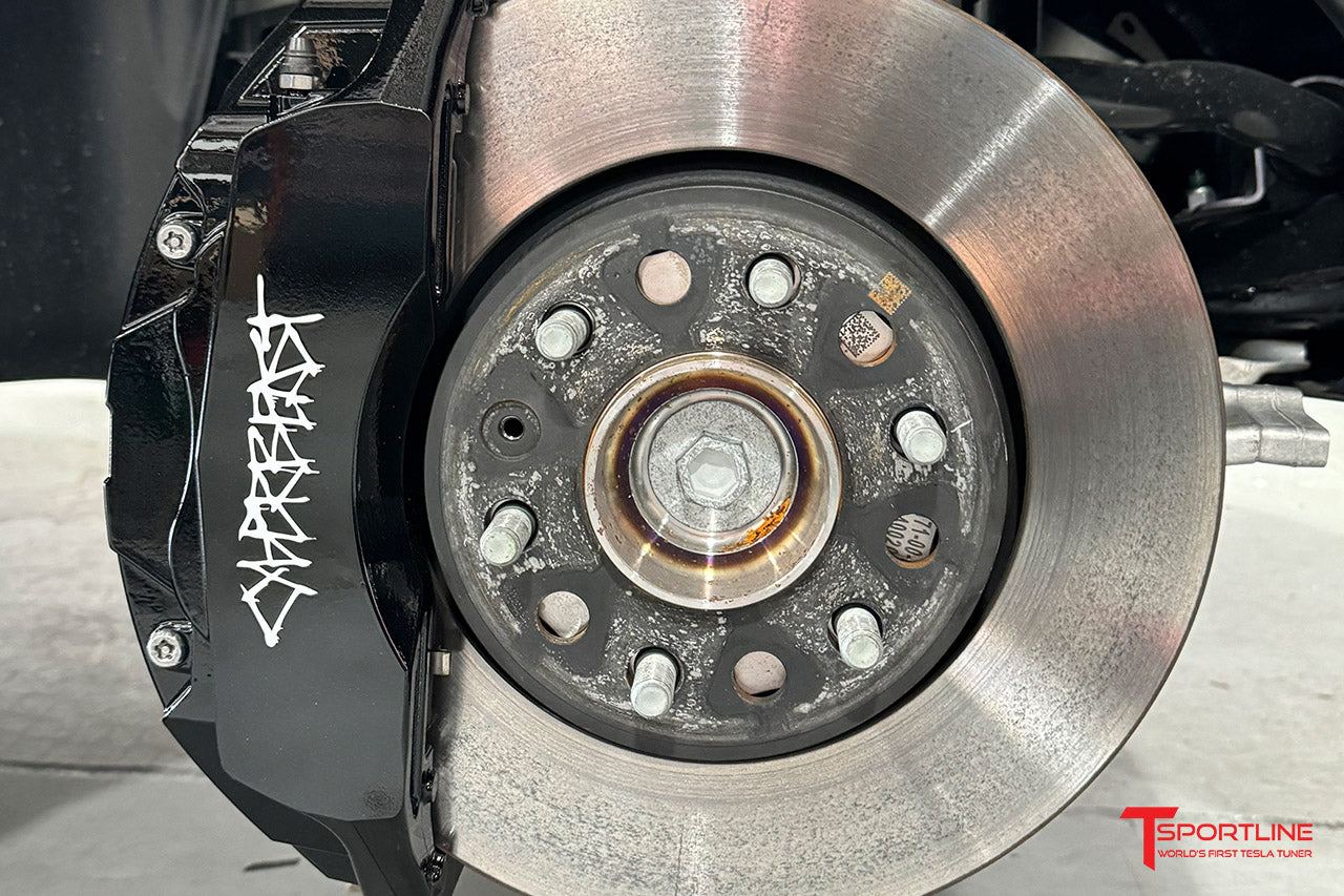 Tesla Cybertruck Brake Caliper Color Change (Custom Painted)