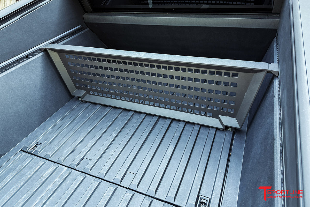 Tesla Cybertruck Truck Bed Front / Rear Divider Molle Panel