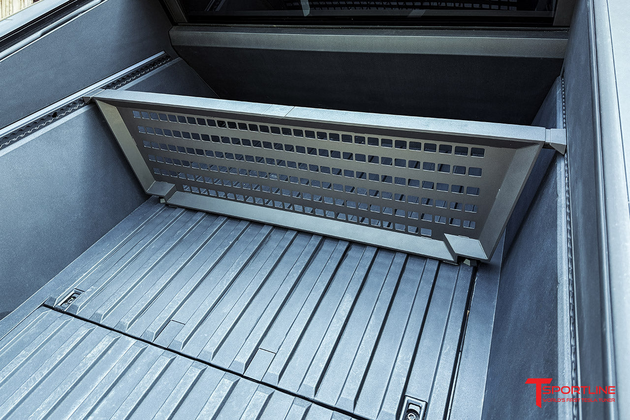 Tesla Cybertruck Truck Bed Front / Rear Divider Molle Panel