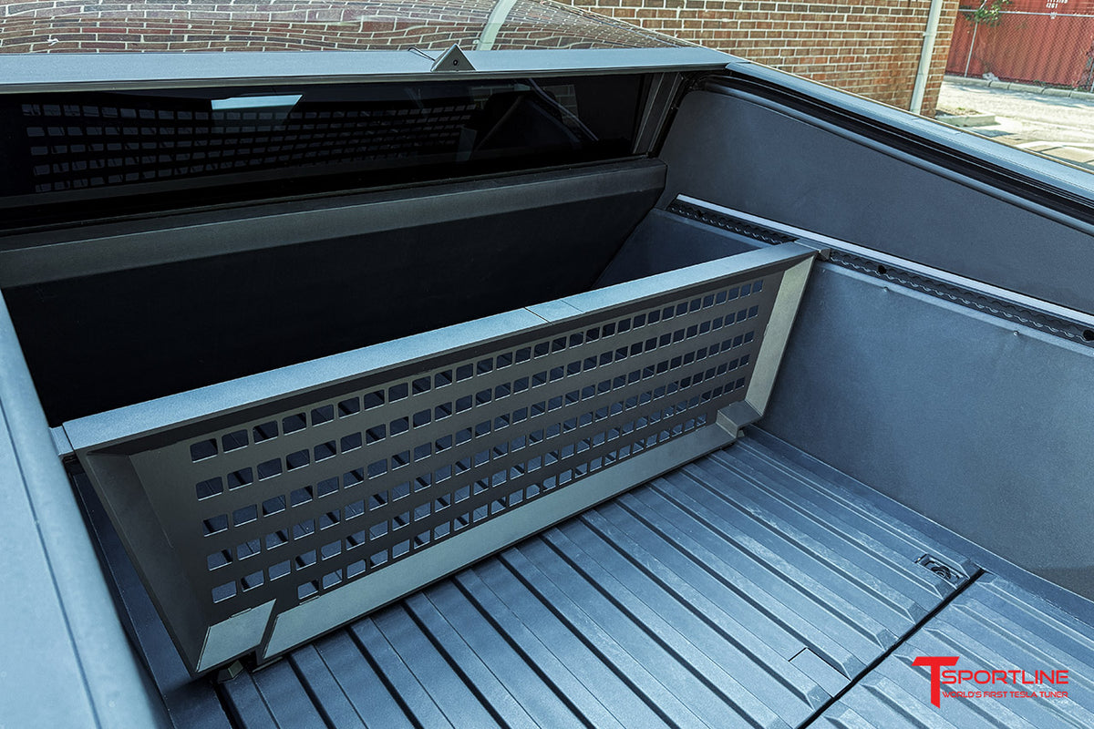 Tesla Cybertruck Truck Bed Front / Rear Divider Molle Panel