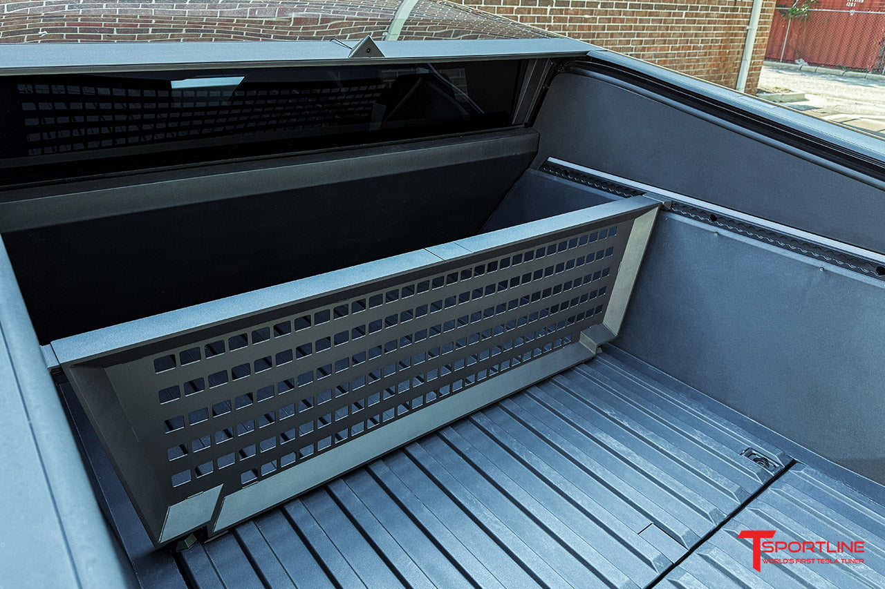 Tesla Cybertruck Truck Bed Front / Rear Divider Molle Panel