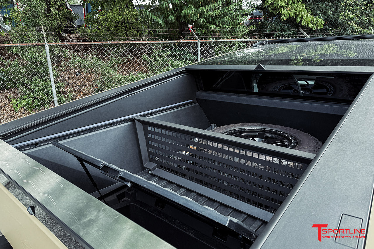 Tesla Cybertruck Truck Bed Front / Rear Divider Molle Panel