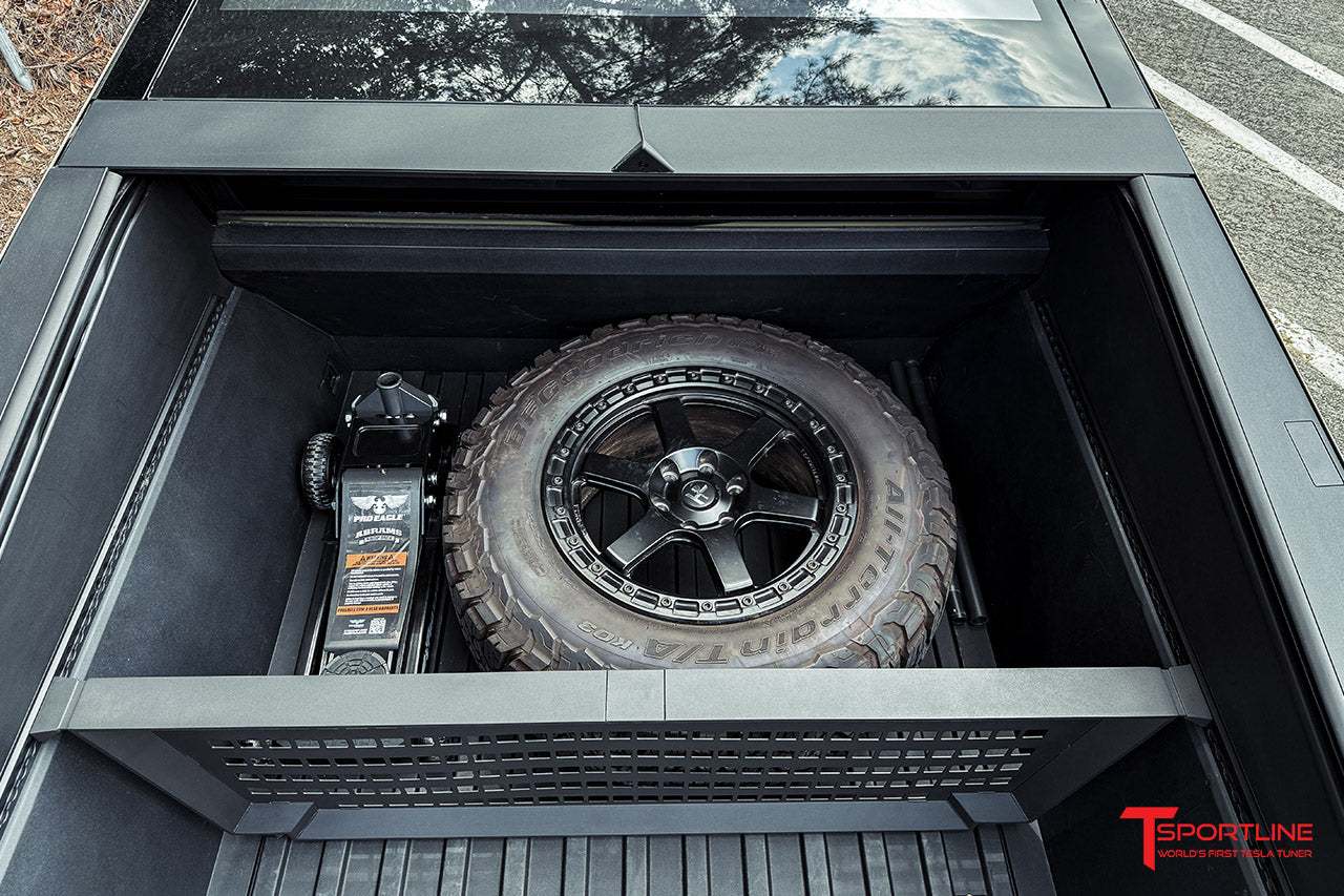 Tesla Cybertruck Truck Bed Front / Rear Divider Molle Panel