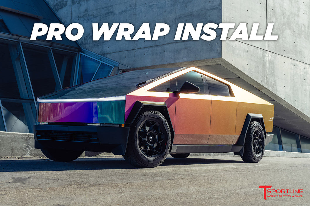 Tesla Cybertruck Color Change Vinyl Wrap Complete Vehicle T